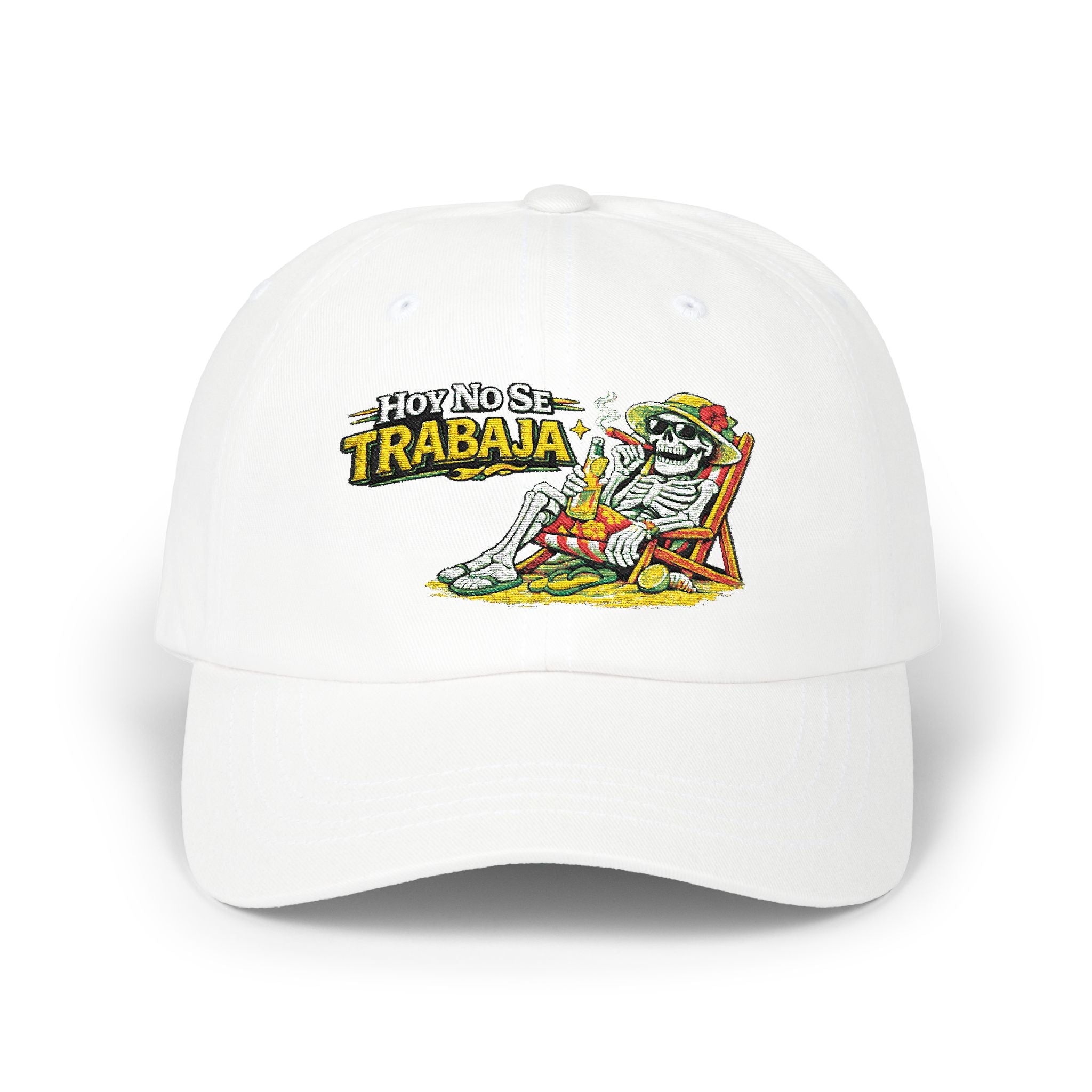 Hoy No Se Trabaja – Gorra Bordada | Hasta Los Huesos Co.