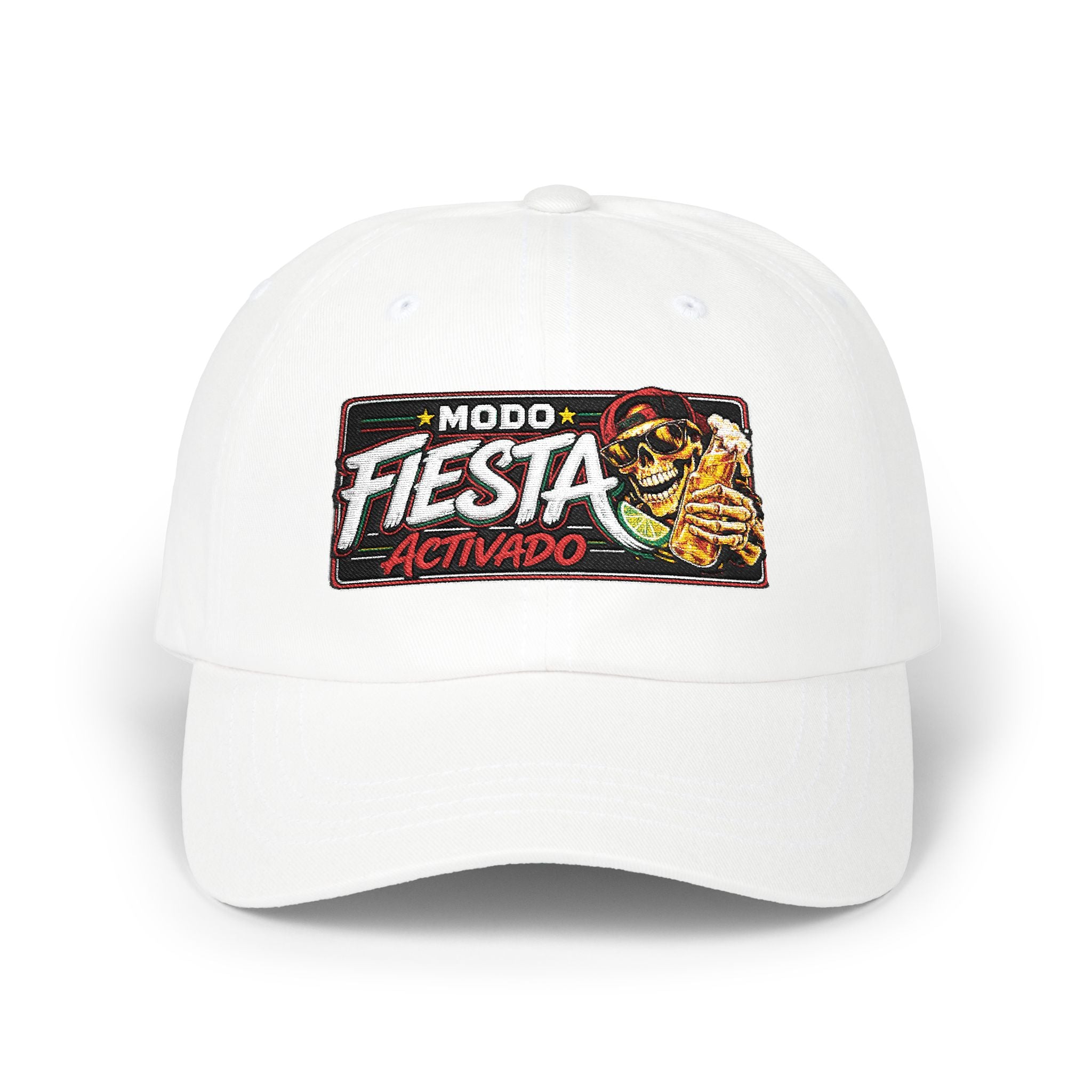 Modo Fiesta Activado – Gorra Bordada | Hasta Los Huesos Co.