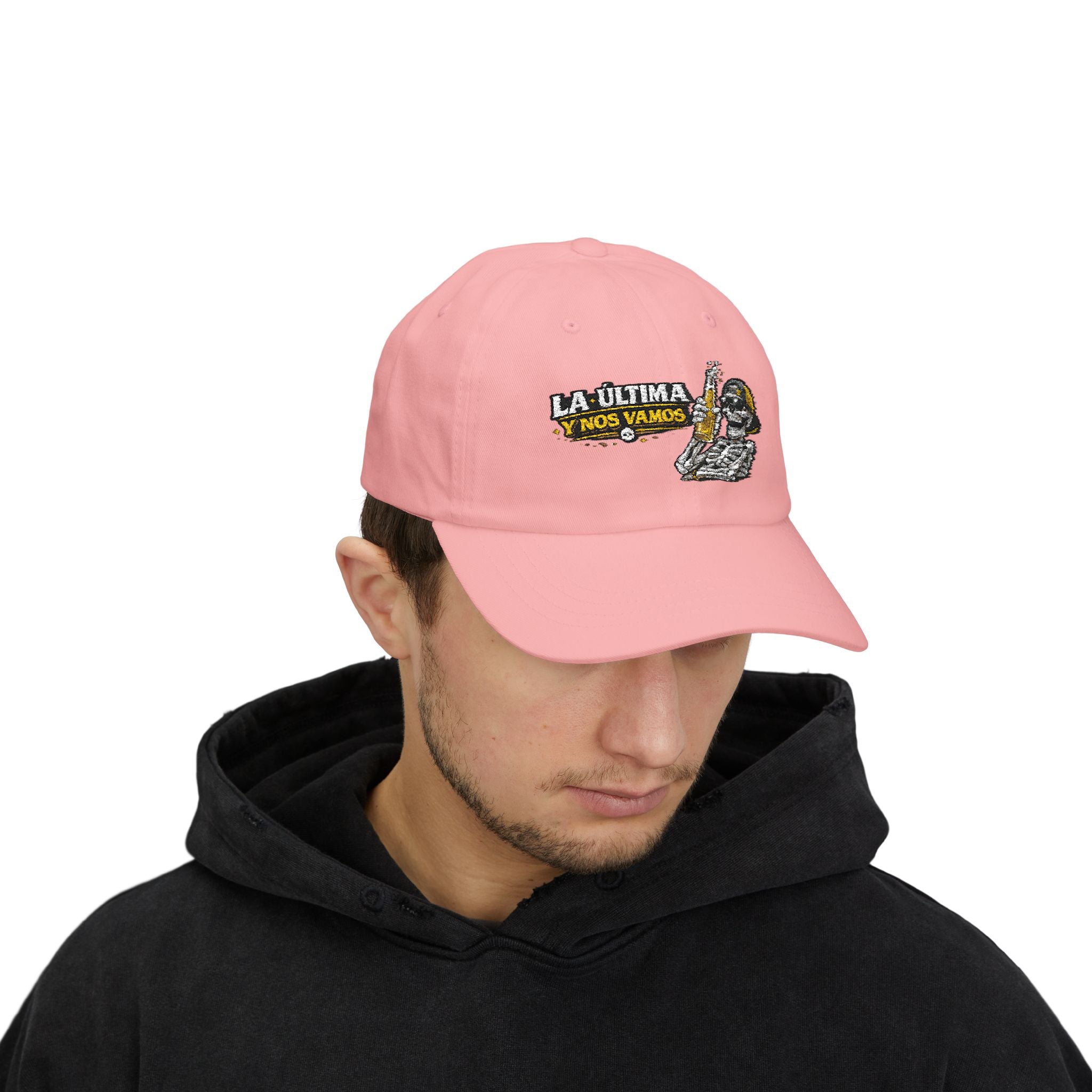 La Última y Nos Vamos – Gorra Bordada | Hasta Los Huesos Co.