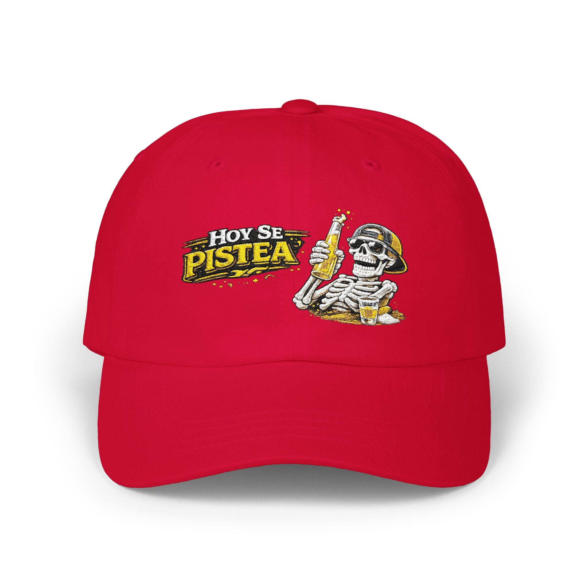 Hoy Se Pistea – Gorra Bordada | Hasta Los Huesos Co.