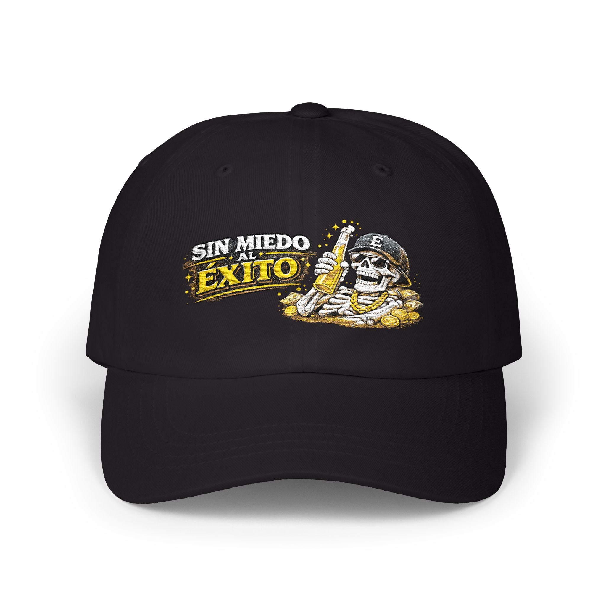 Sin Miedo al Éxito – Gorra Bordada | Hasta Los Huesos Co.