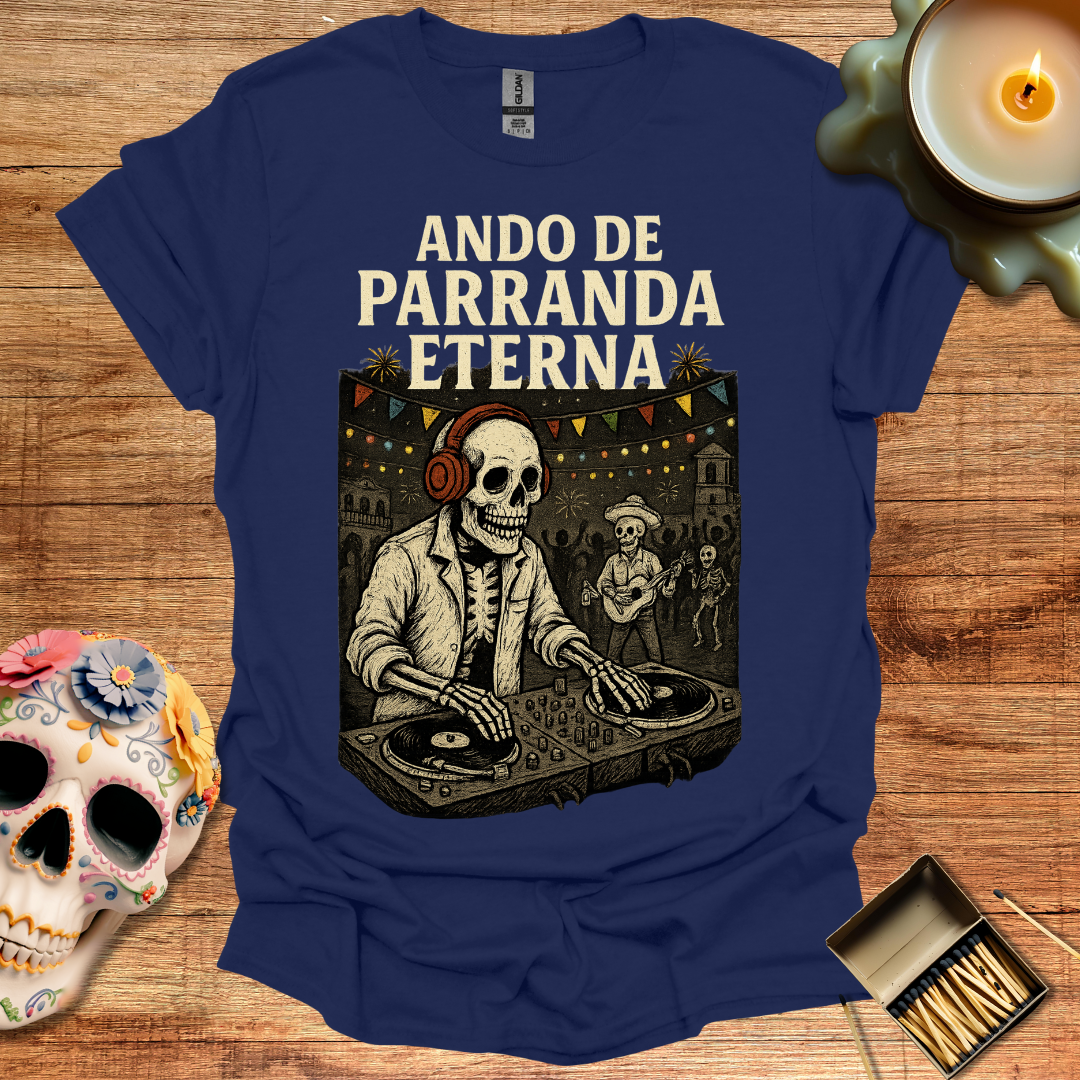 🎧 Parranda Eterna: El DJ del Más Allá 🎶💀