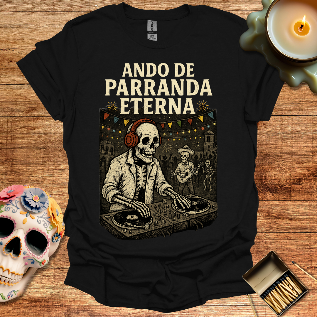 🎧 Parranda Eterna: El DJ del Más Allá 🎶💀