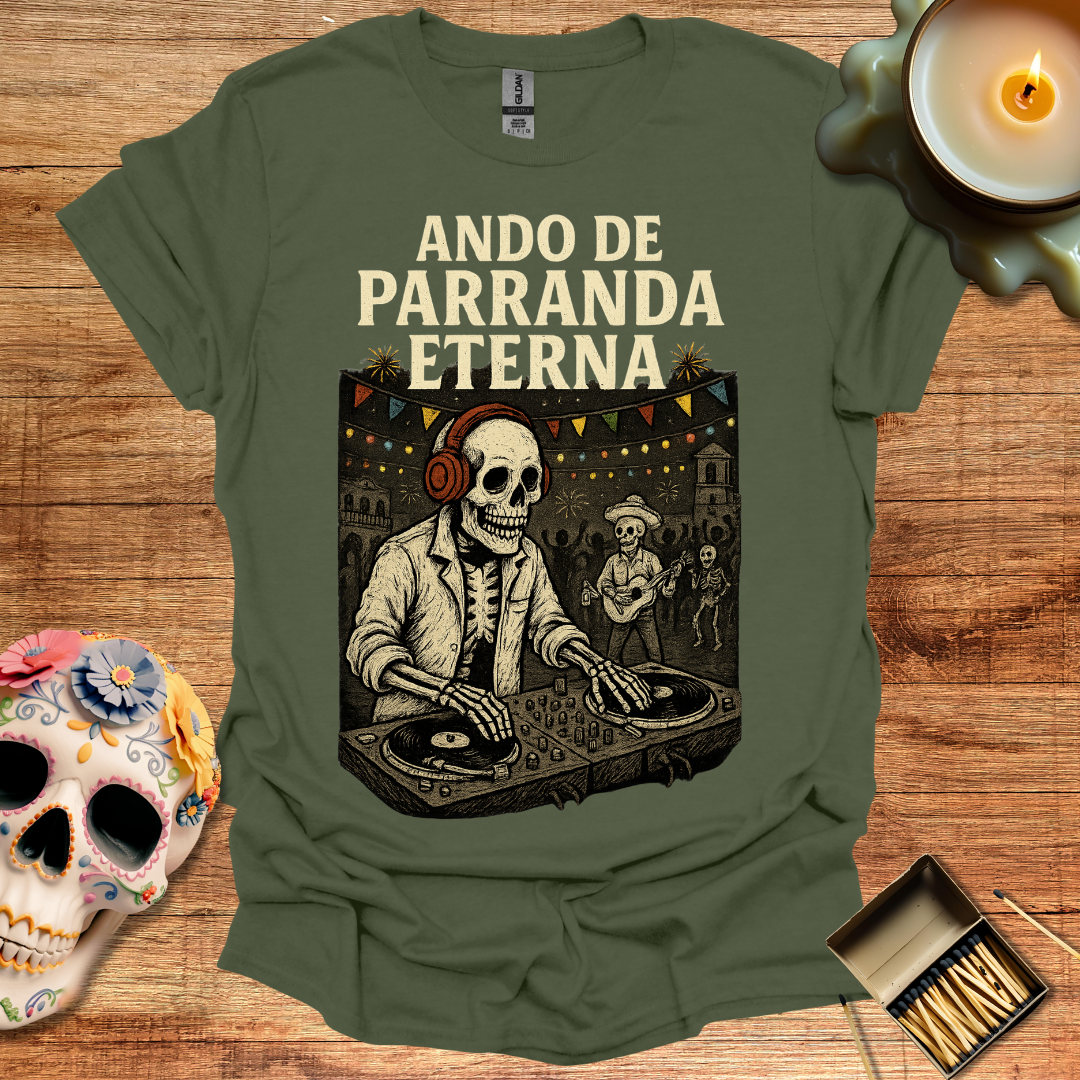 🎧 Parranda Eterna: El DJ del Más Allá 🎶💀