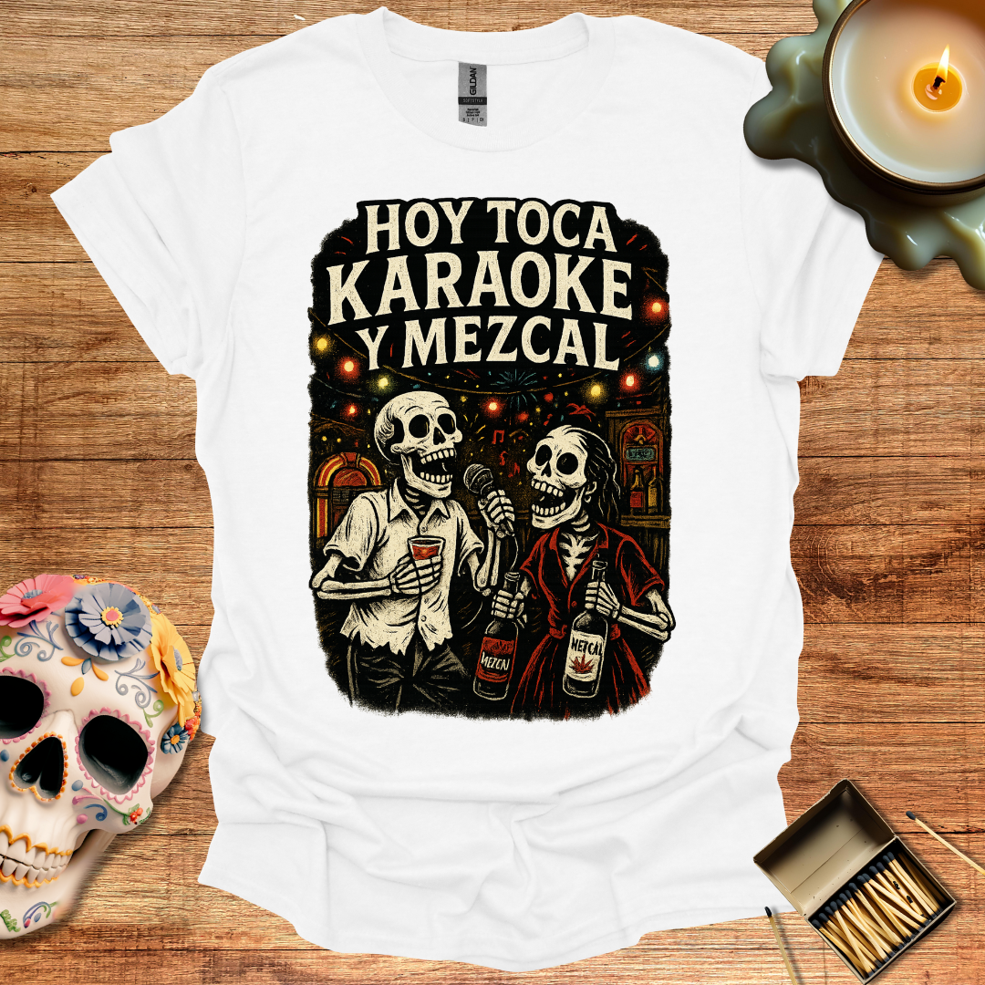 🎤🔥 Karaoke y Mezcal: Noche de Calacas Afinadas 🔥🎤
