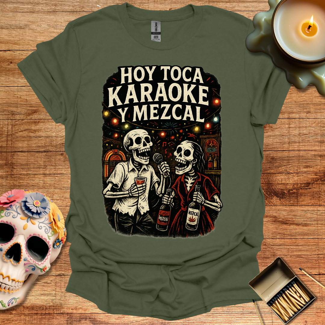 🎤🔥 Karaoke y Mezcal: Noche de Calacas Afinadas 🔥🎤