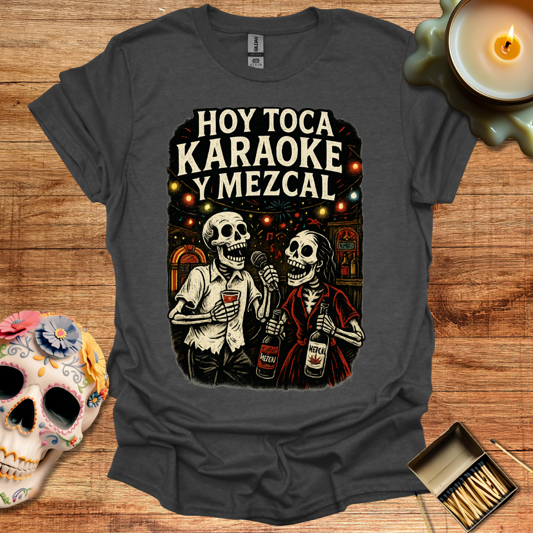 🎤🔥 Karaoke y Mezcal: Noche de Calacas Afinadas 🔥🎤