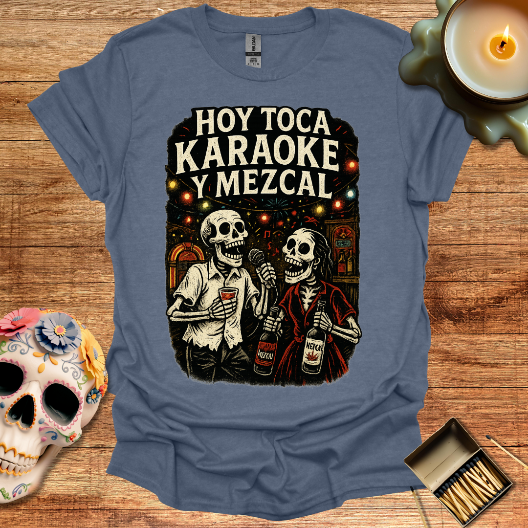 🎤🔥 Karaoke y Mezcal: Noche de Calacas Afinadas 🔥🎤