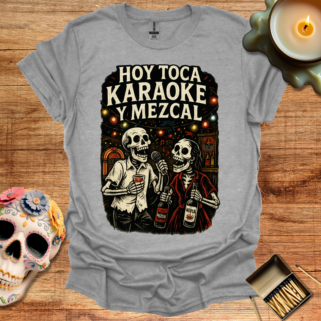 🎤🔥 Karaoke y Mezcal: Noche de Calacas Afinadas 🔥🎤