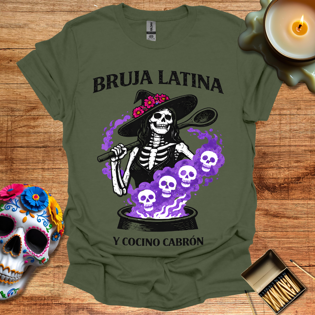 Bruja Latina y Cocino Cabrón T-Shirt