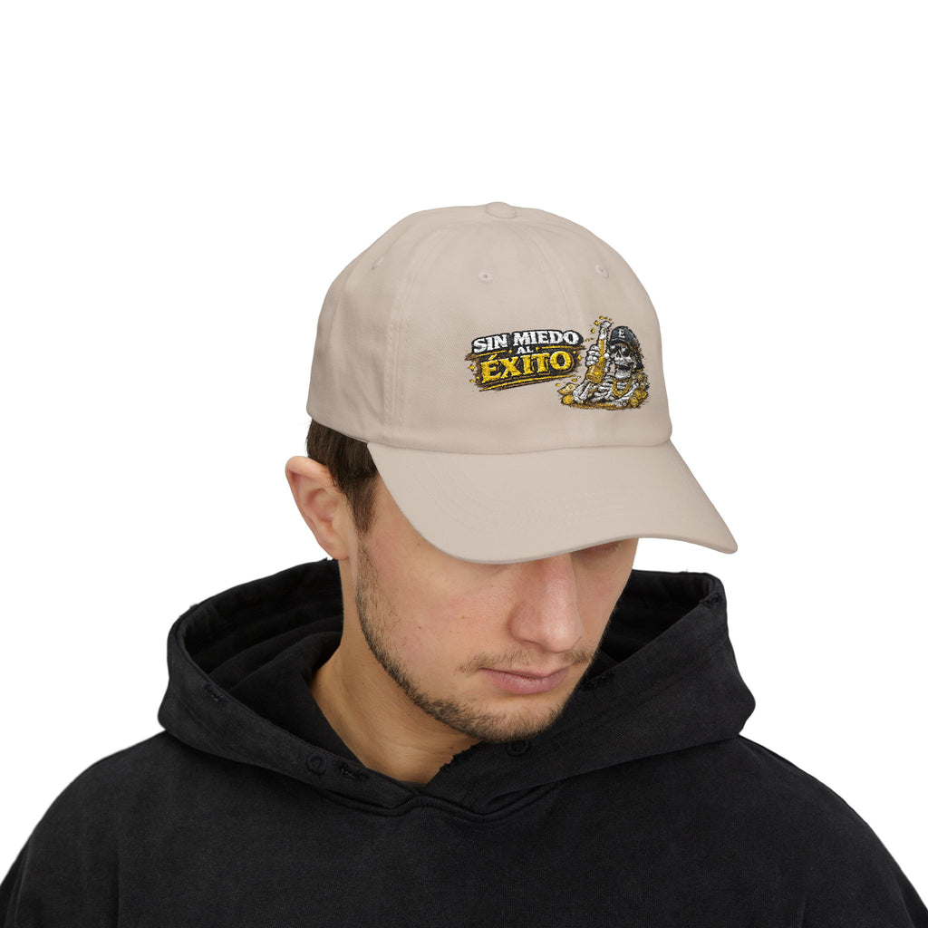Sin Miedo al Éxito – Gorra Bordada | Hasta Los Huesos Co.