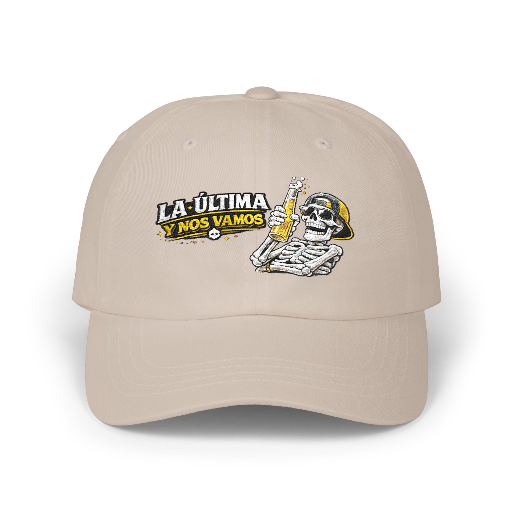 La Última y Nos Vamos – Gorra Bordada | Hasta Los Huesos Co.