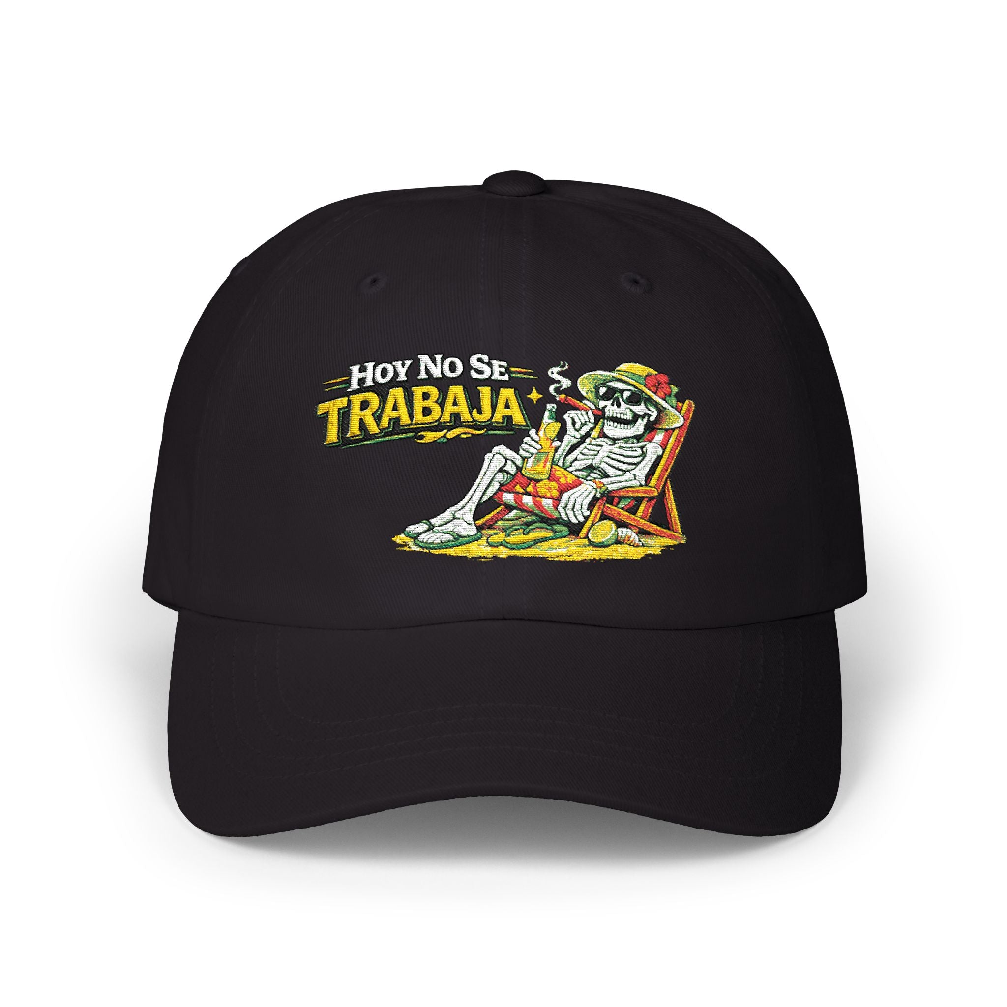Hoy No Se Trabaja – Gorra Bordada | Hasta Los Huesos Co.