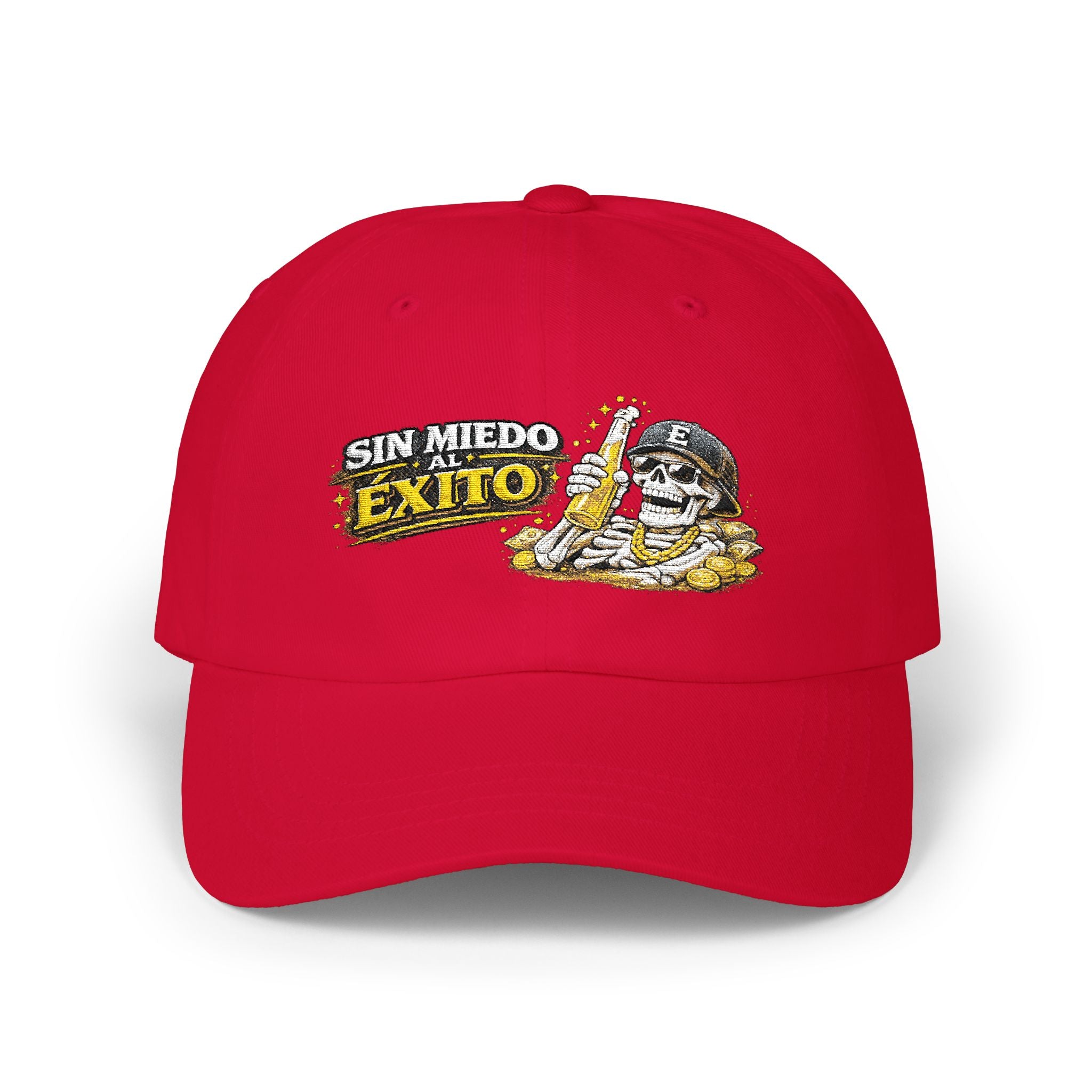 Sin Miedo al Éxito – Gorra Bordada | Hasta Los Huesos Co.