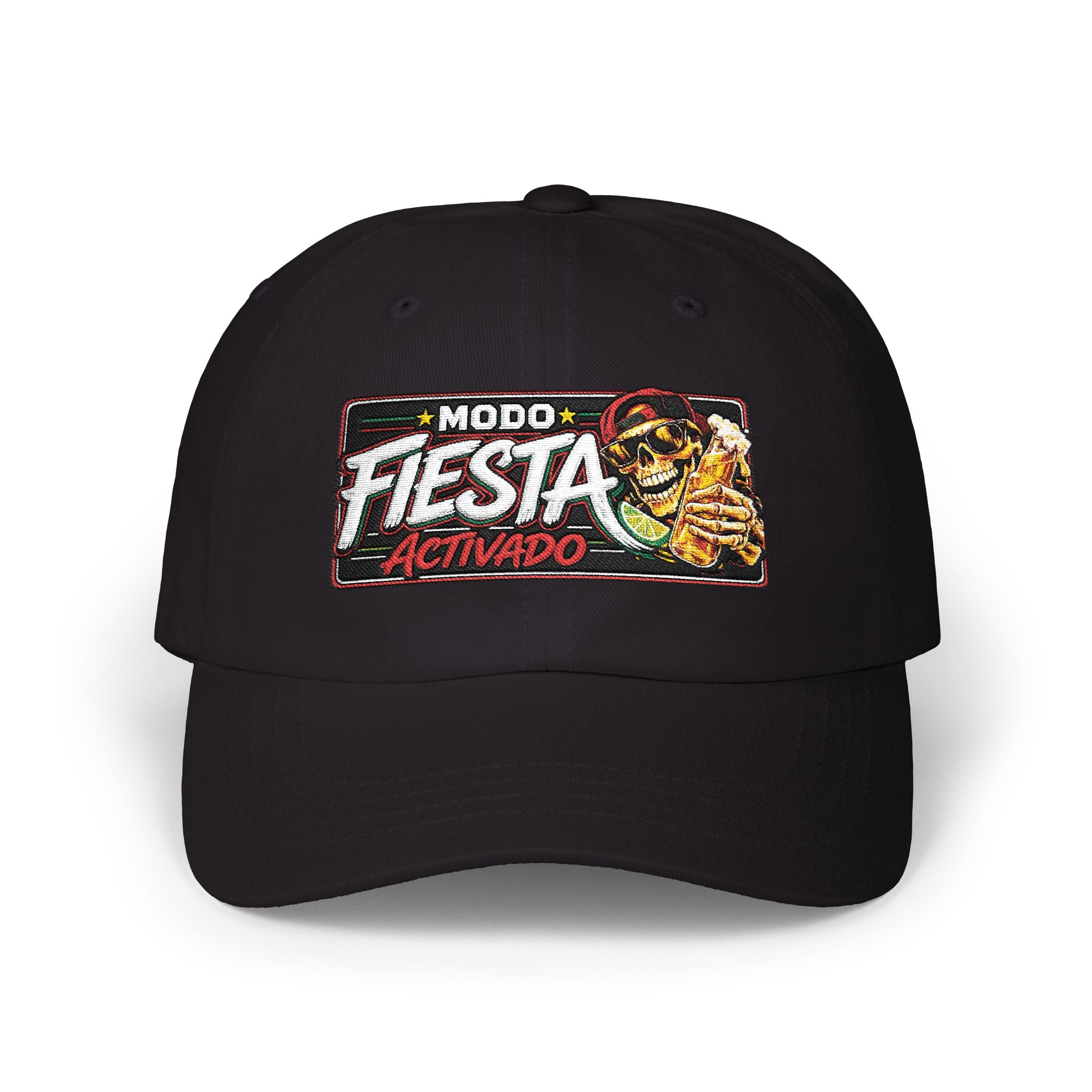 Modo Fiesta Activado – Gorra Bordada | Hasta Los Huesos Co.