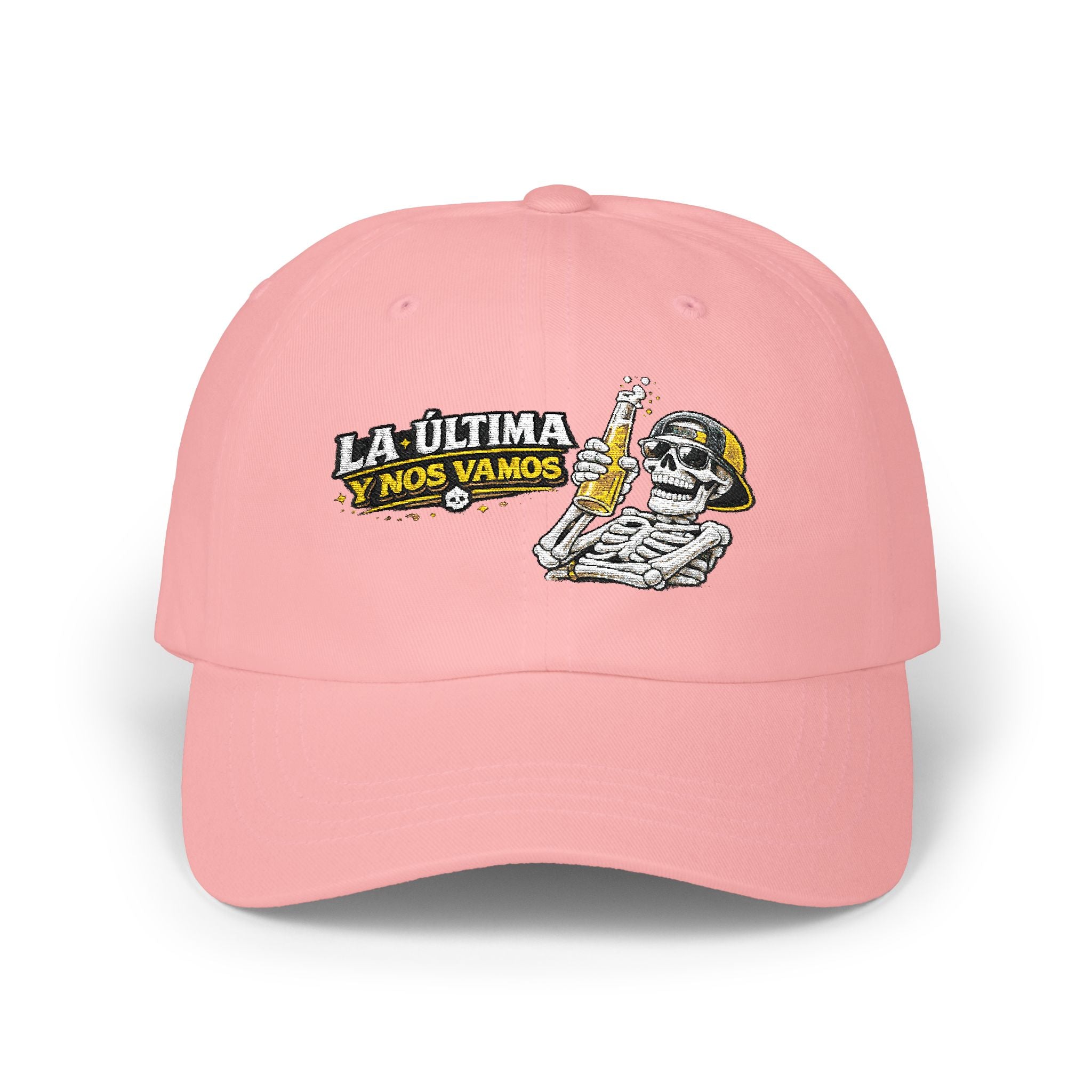 La Última y Nos Vamos – Gorra Bordada | Hasta Los Huesos Co.